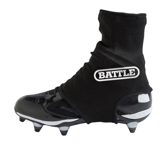 Battle Cleat Sleeve Black with White BATTLE Logo Adult New
