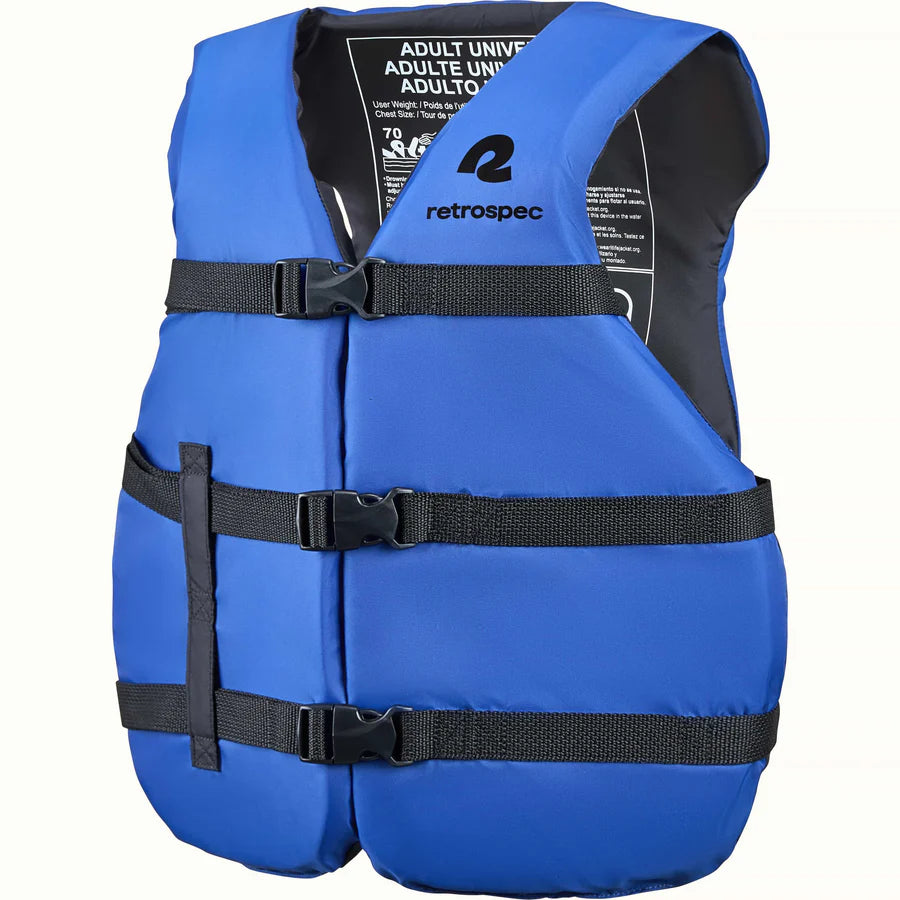 Retrospec Bobbin’ Adult Life Jacket Vest New PFD