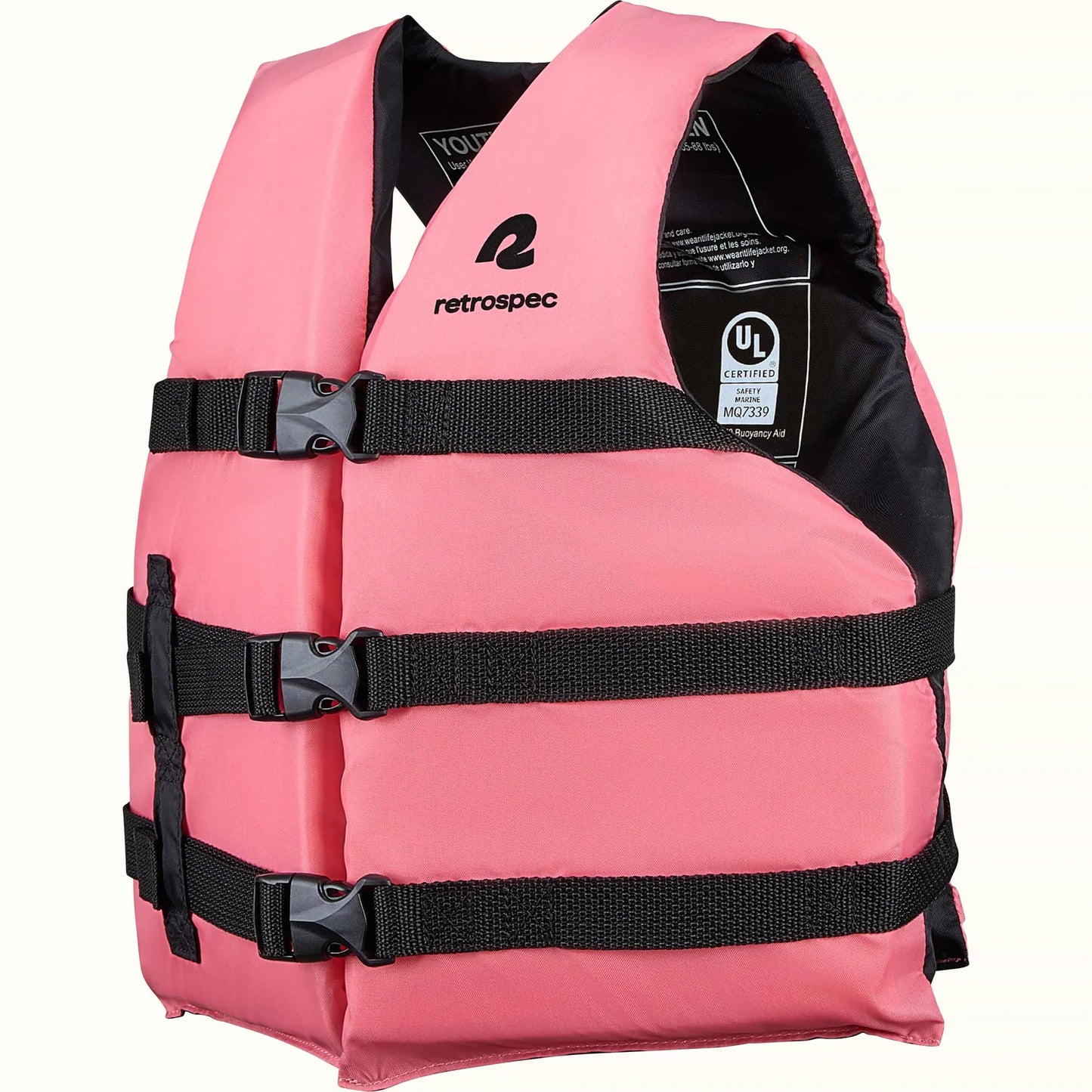 Retrospec Bobbin’ Youth Life Jacket Life Vest New PFD 55-88 LB