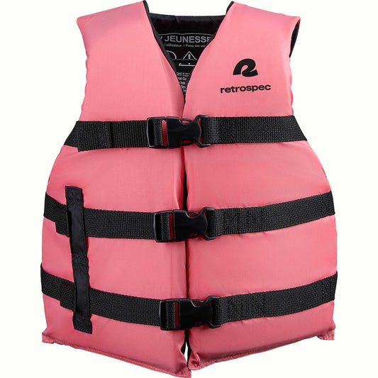 Retrospec Bobbin’ Youth Life Jacket Life Vest New PFD 55-88 LB