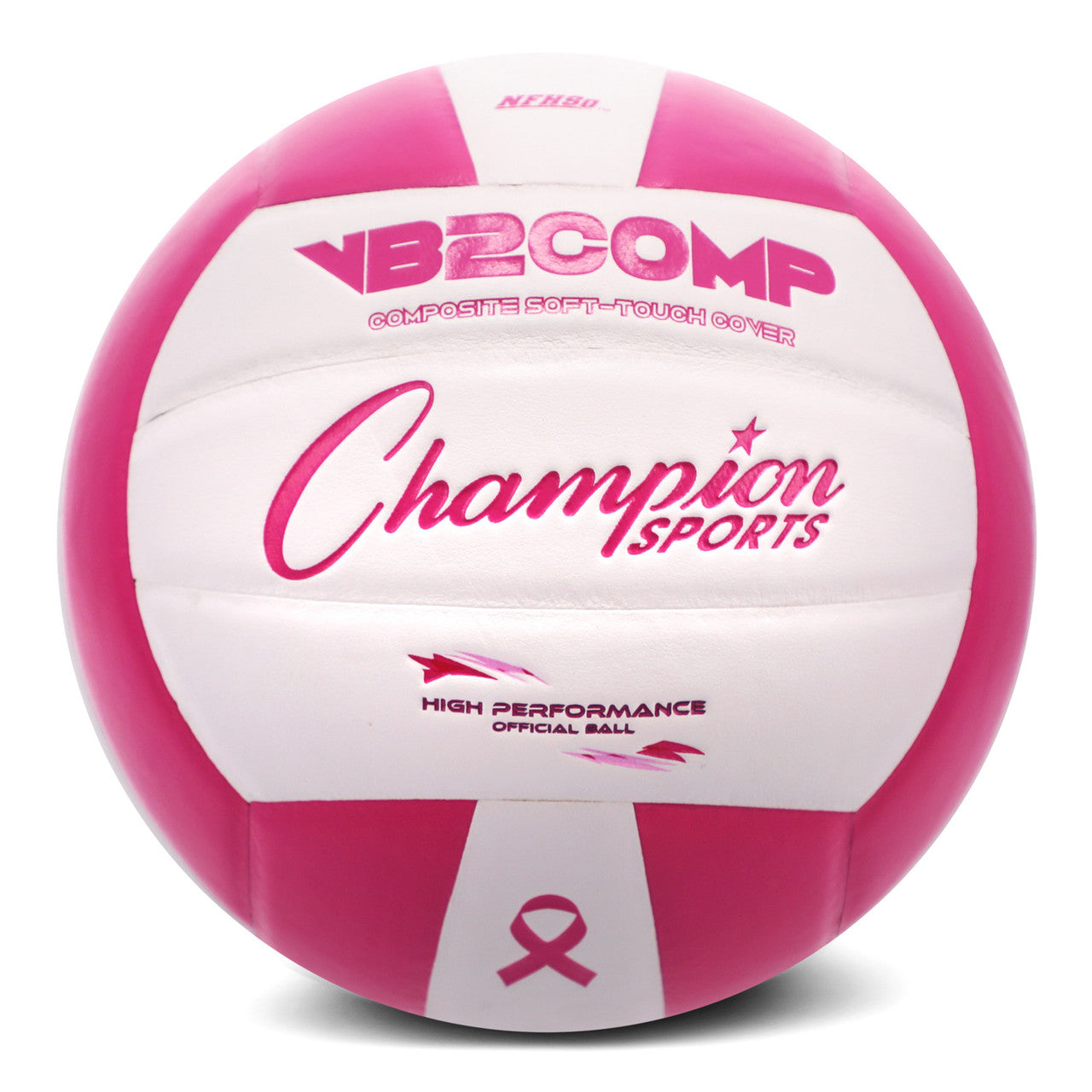 Champion Sports Vb2 Composite Volleyball Pink/White New