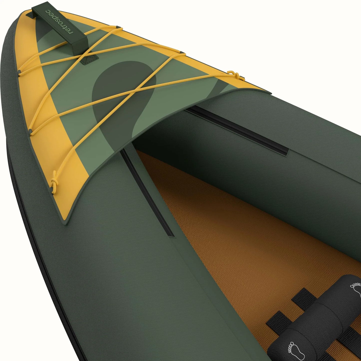 Inflatable Coaster Kayak SIngle New 9'10" Max 220 LB Adult