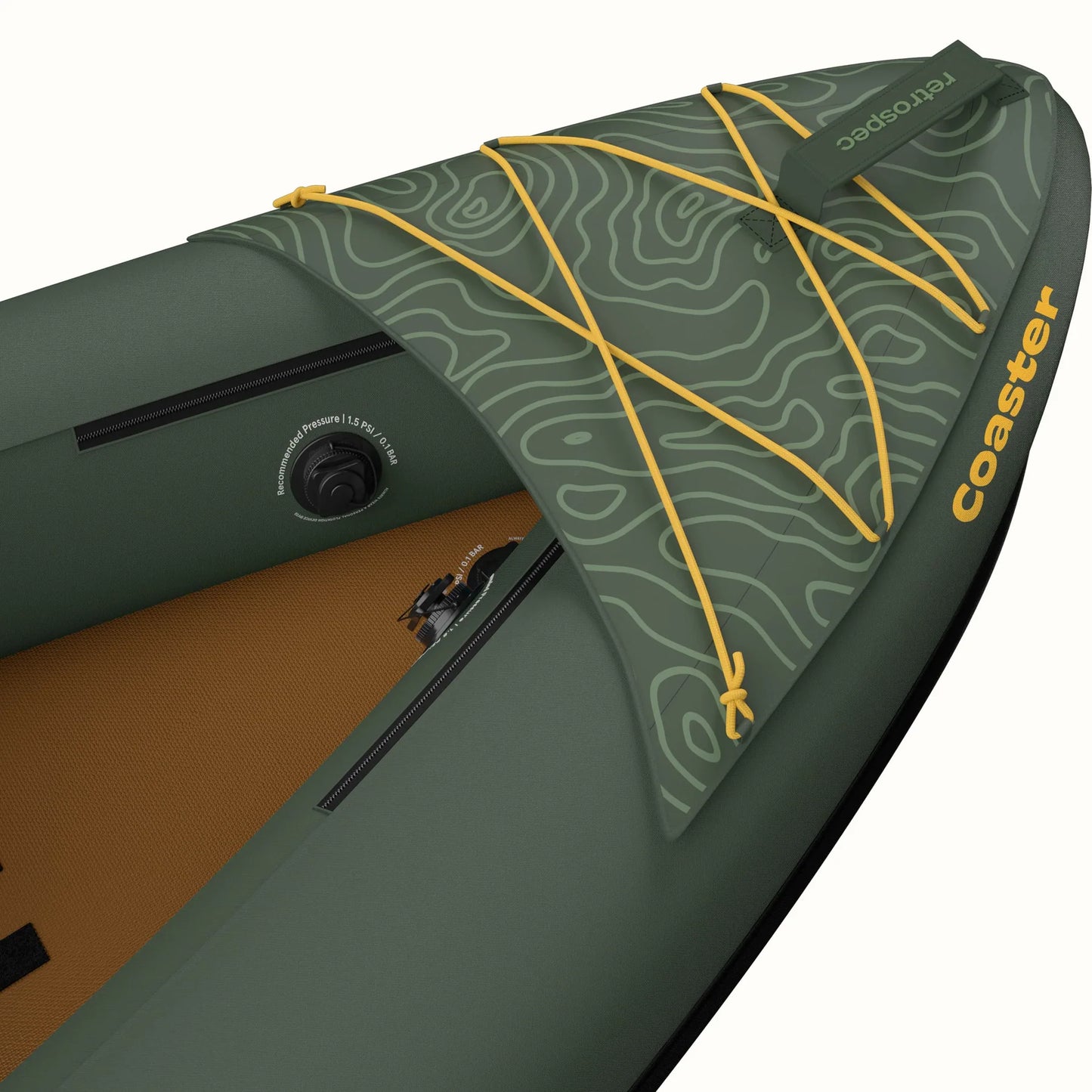 Inflatable Coaster Kayak SIngle New 9'10" Max 220 LB Adult