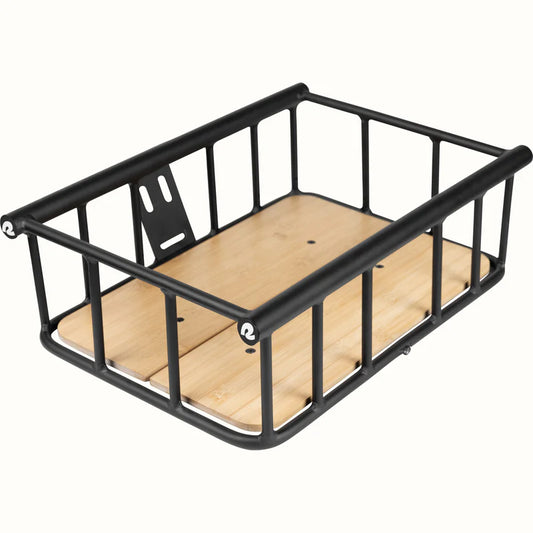 Tote Plus XL EBike Basket - Matte Black New