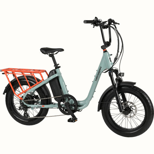 Retrospec Roo Rev Cargo Electric Bike UL 2849 Certified New eBike