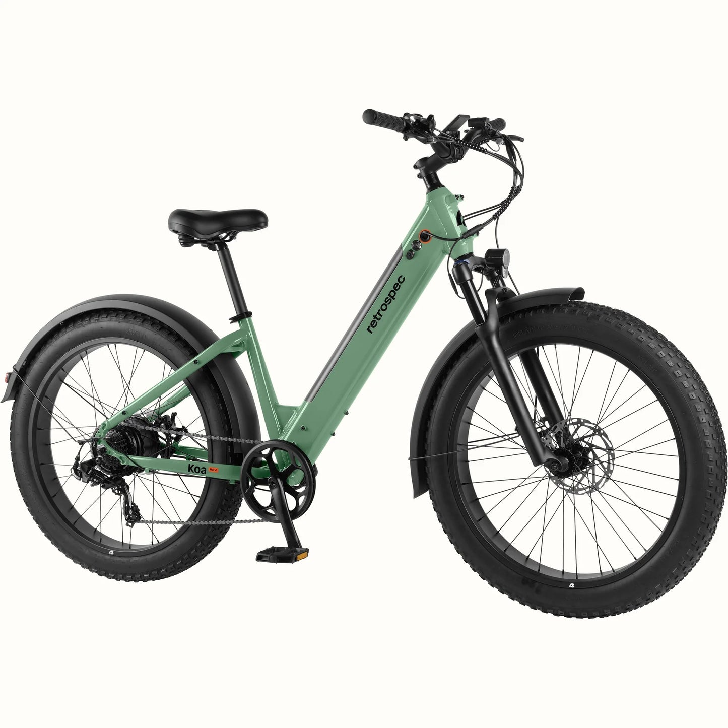 Koa Rev 2 Step Thru Fat Tire Electric Bikes New eBike UL 2849 Certified