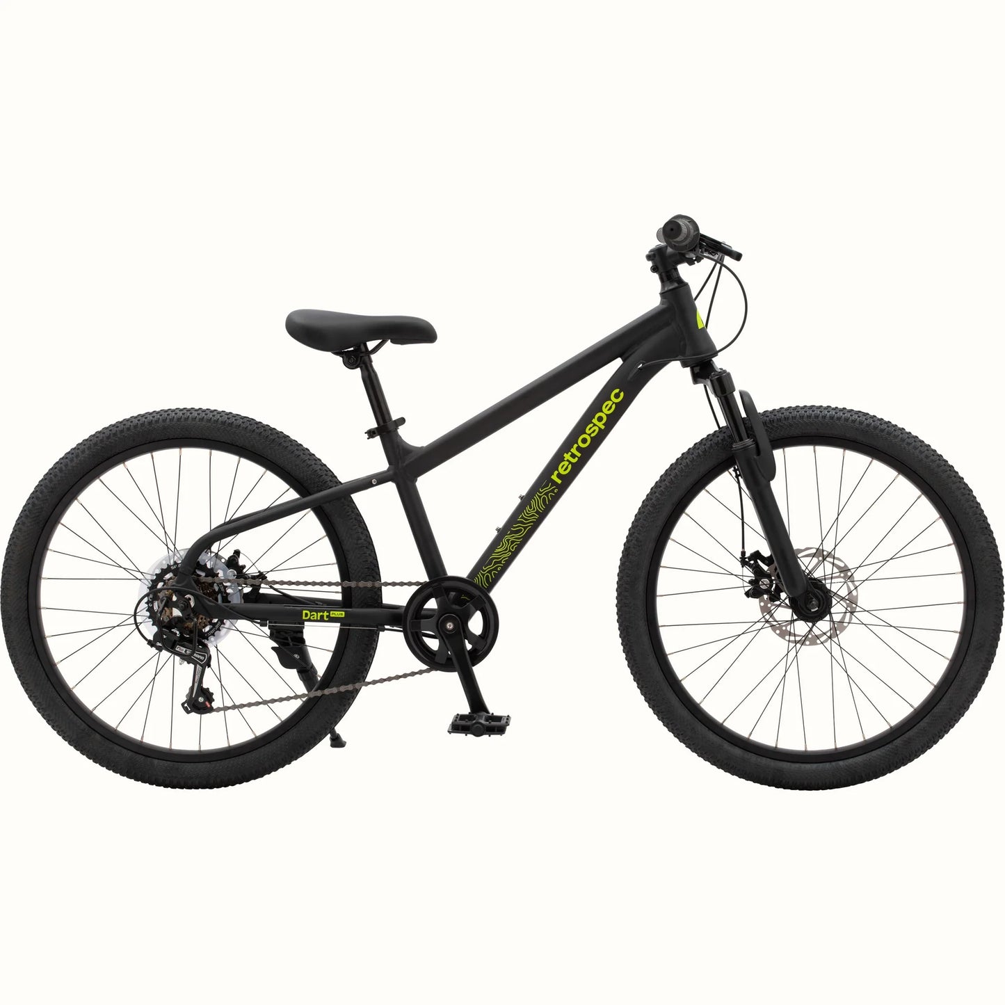 Retrospec Dart Plus 24" Kids' Trail Bike - 7 Speed (8-11 yrs) New