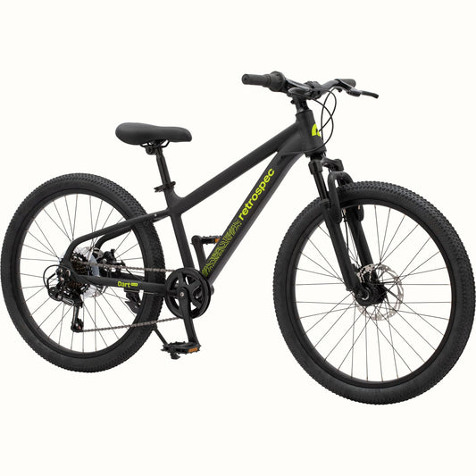 Retrospec Dart Plus 24" Kids' Trail Bike - 7 Speed (8-11 yrs) New
