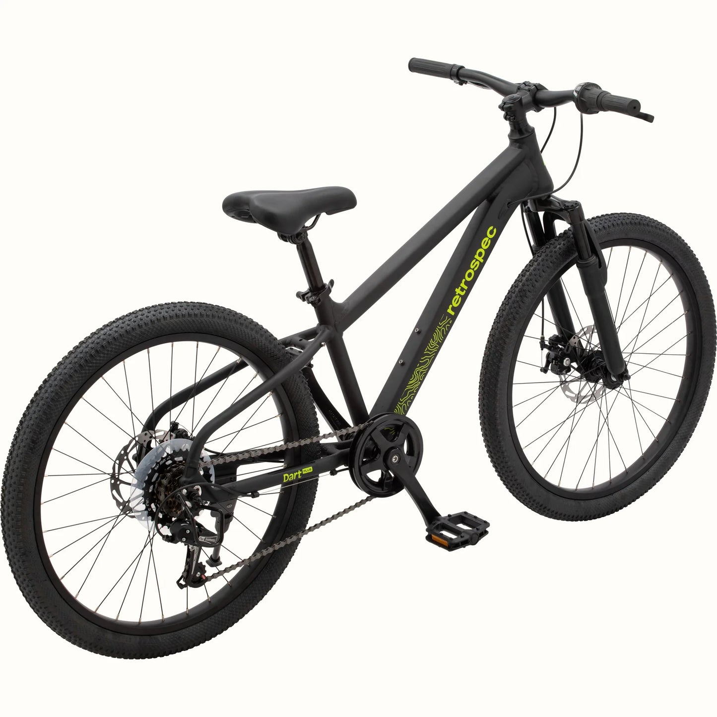 Retrospec Dart Plus 24" Kids' Trail Bike - 7 Speed (8-11 yrs) New