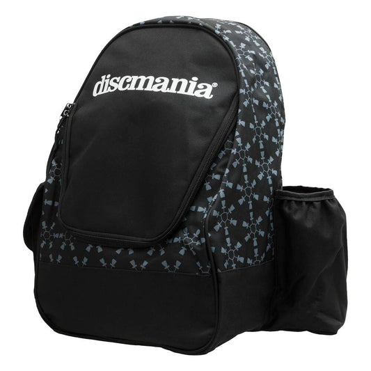 DiscMania Fanatic Go Backpack Bag Disc Golf Bag Black