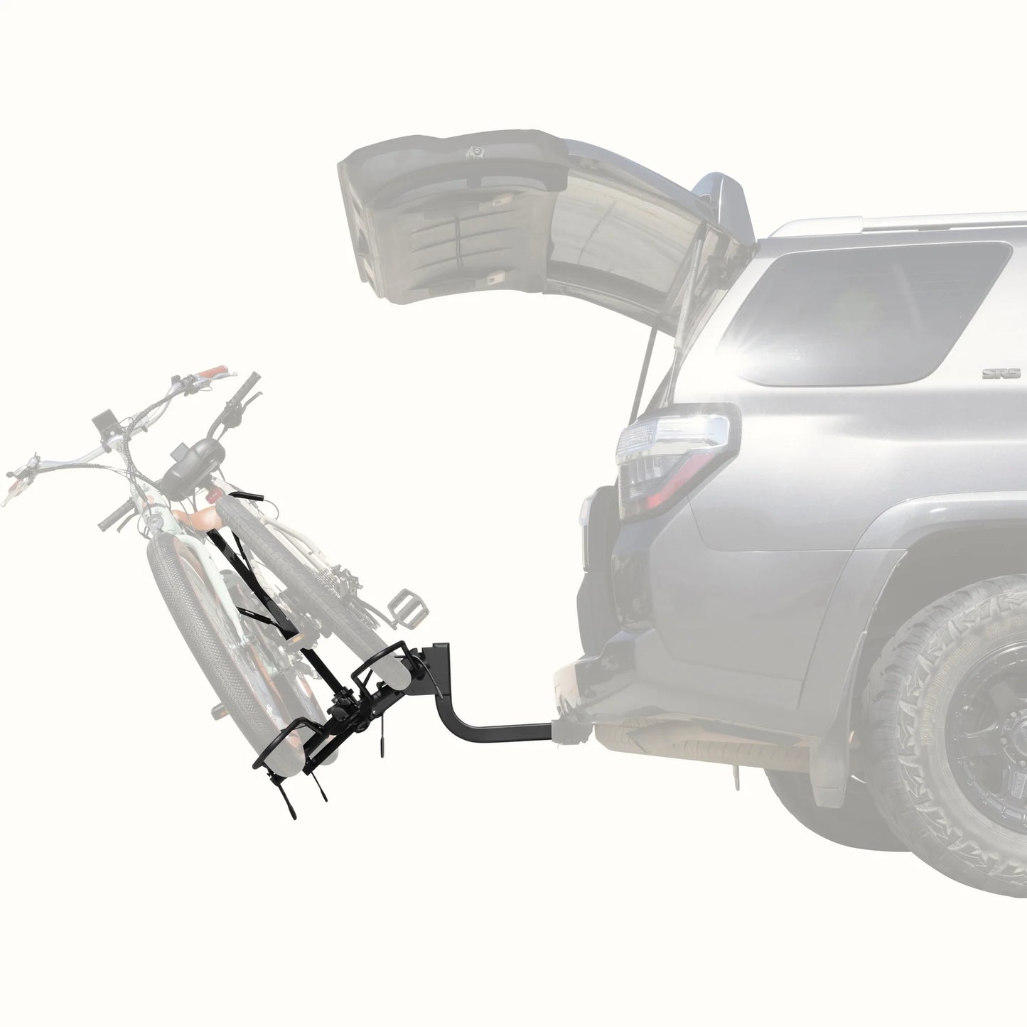 Endeavor Tray Hitch Mount Car E-Bike Rack Black 2 Bike Carrier