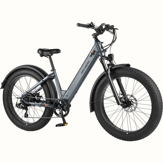 Koa Rev Step Thru Fat Tire Electric Bikes New eBike UL 2849 Certified e-bike