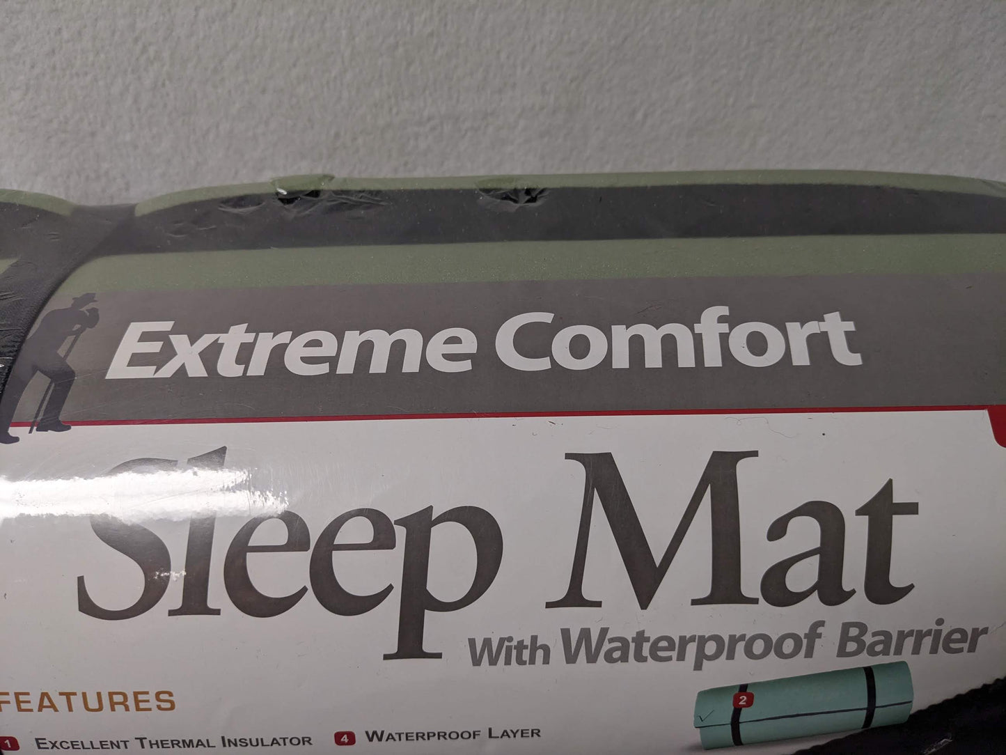 Wilcor Extreme Comfort Sleeping Mat With Waterproof Barrier Adult Size 19.6 - 70.8