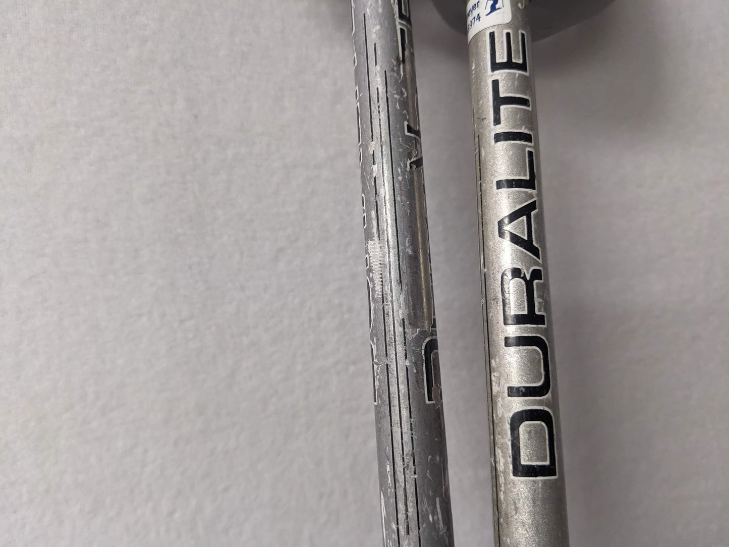 Duralite Ski Poles Size 80 Cm Color White Condition Used
