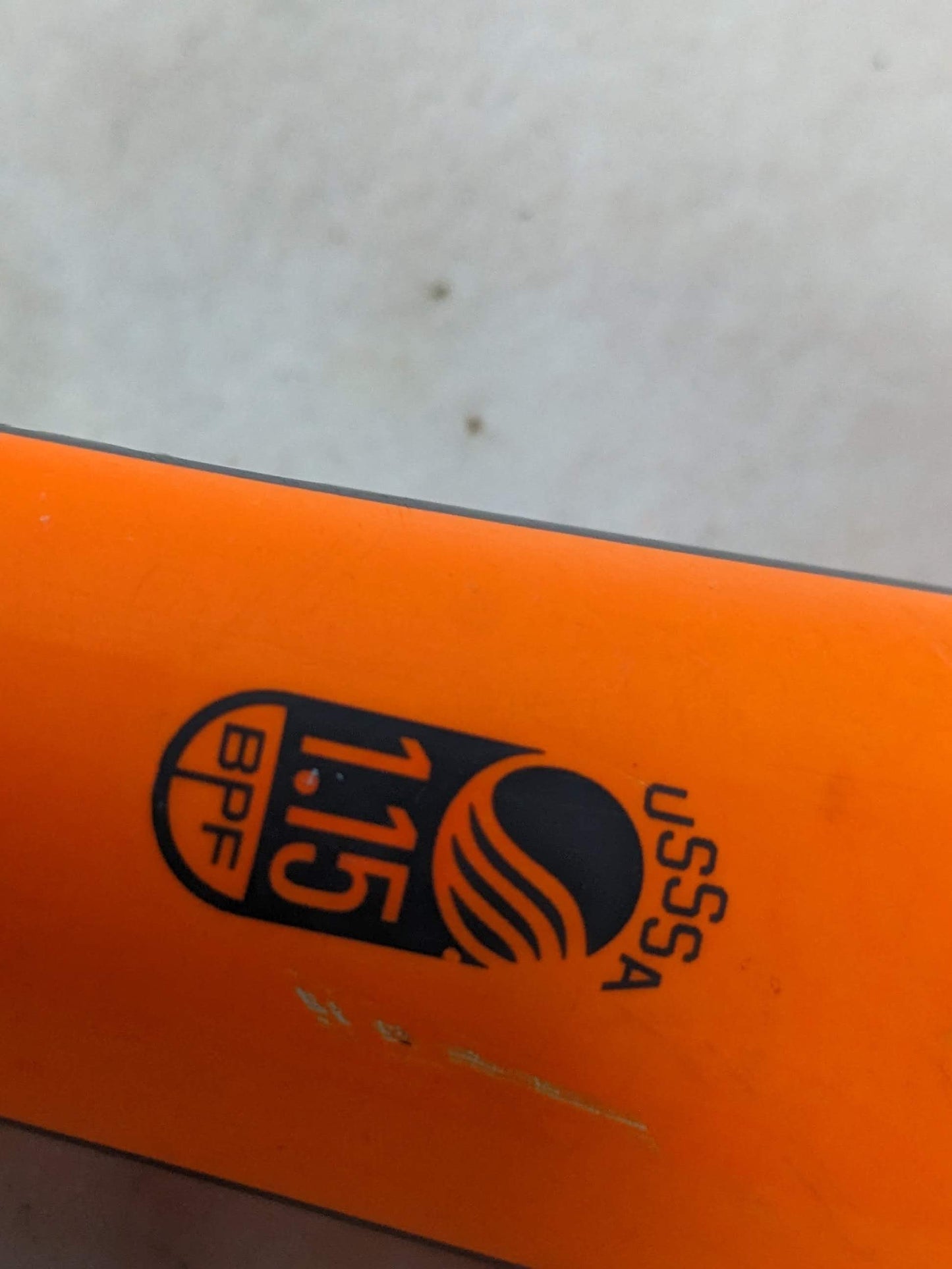 Easton Mako Aluminum Alloy Baseball Bat 26 In 13 Oz Color Orange Condition Used USSSA Little League