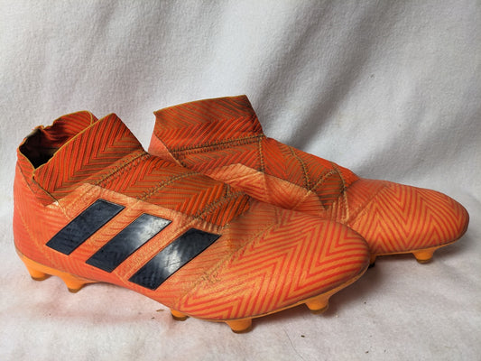 Adidas Nemesis Cleats Size 7.5 Color Orange Condition Used