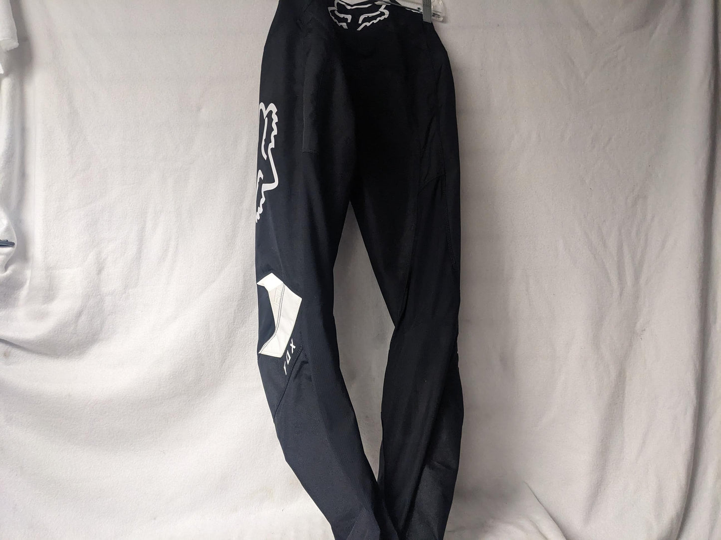 Fox MX Motocross Racing Pants Size 12-14 Waist 28 In Color Black Condition Used