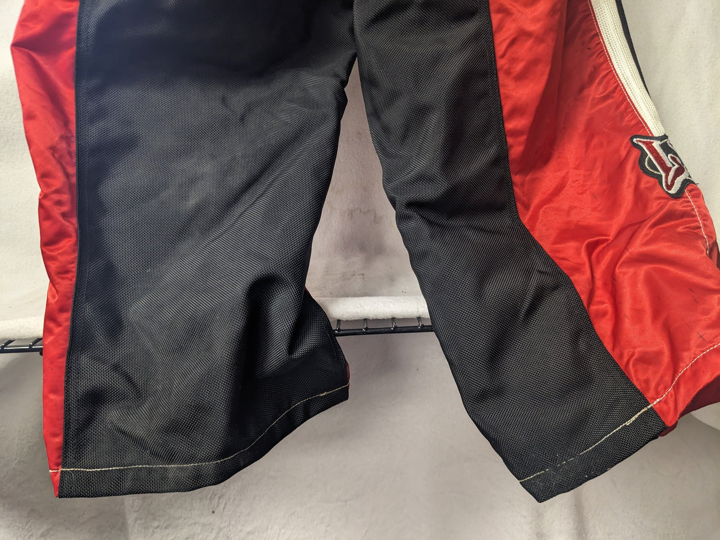 LBZ Youth MX Motocross Racing Pants No Hip Pads Color Red Condition Used