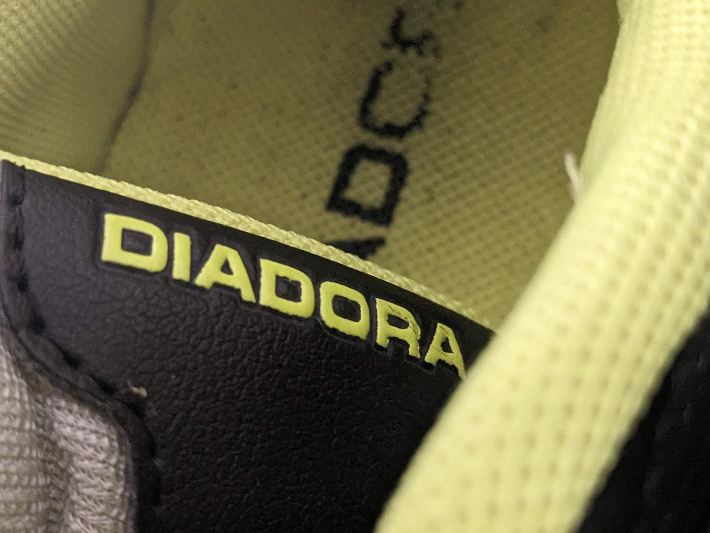 Diadora Cleats Size 6 Color Black Condition Used