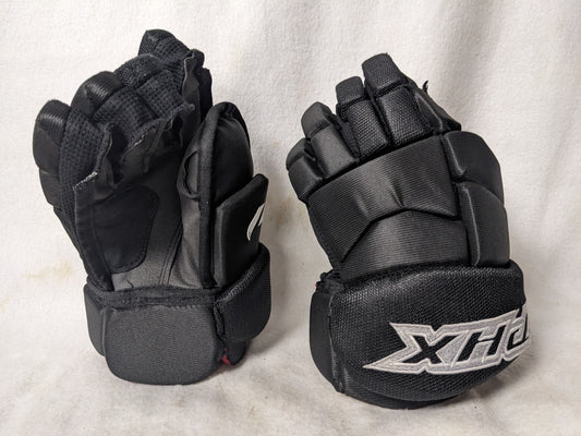 PHX Elite Youth Hockey Gloves Size 10 In Color Black Condition Used