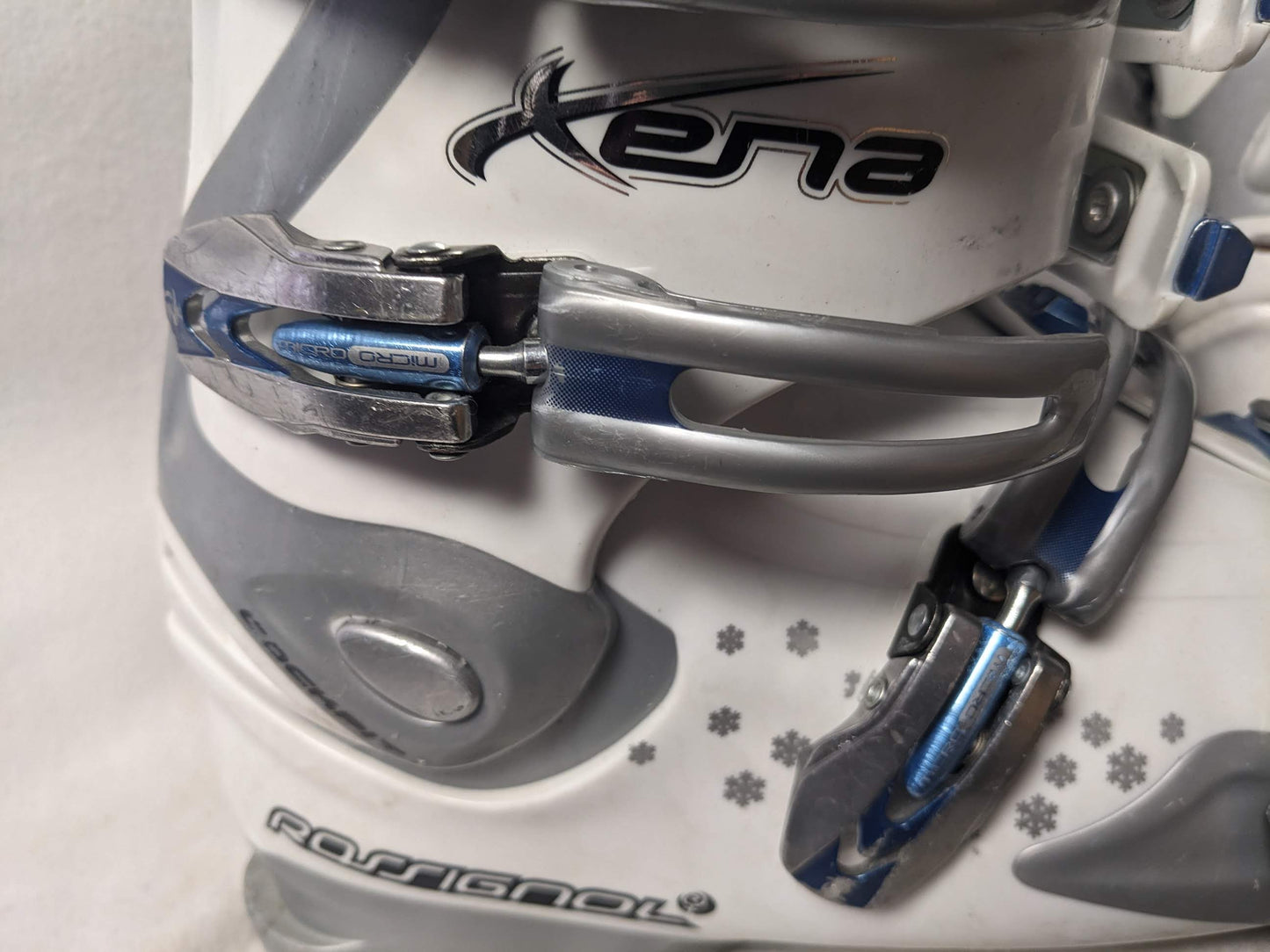Rossignol Xena Ski Boots Size 26.5 Color White Condition Used