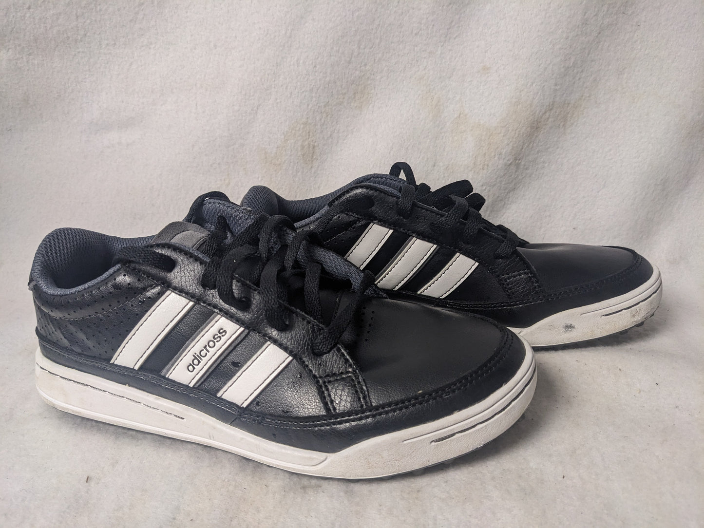 Adidas Adicross Athletic Shoes Size 4 Color Black Condition Used