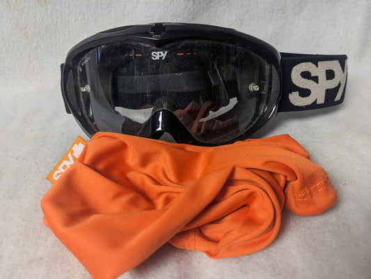 Spy Dirt Bike Goggles Size Youth Color Black Condition Used