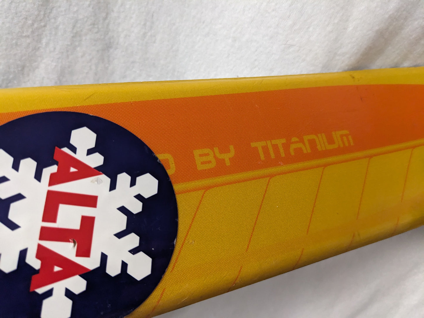 Volkl Mountain M30 XC Telemark Skis 75 mm Bindings Size 189Cm Yellow Used