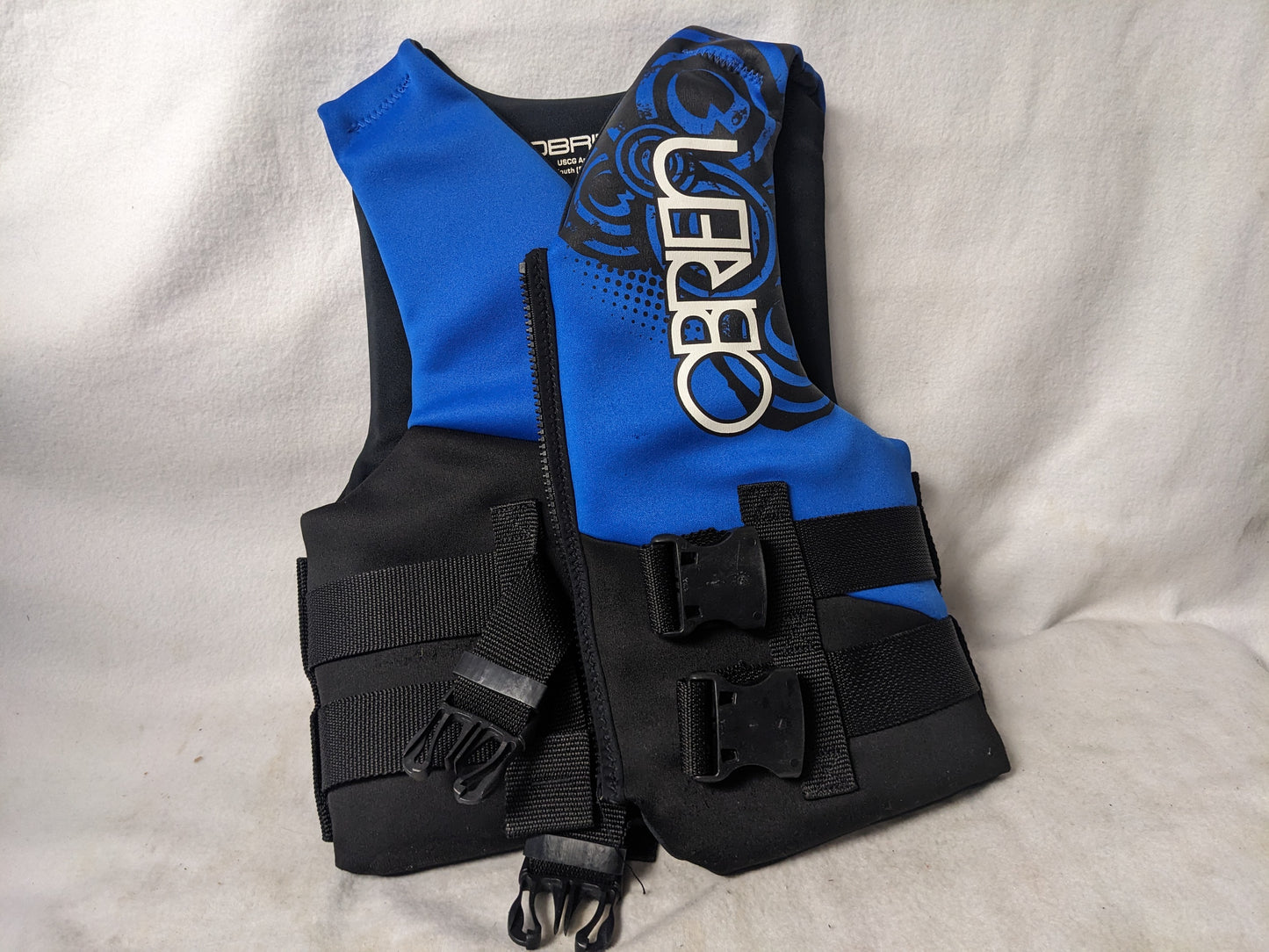 Obrien Type III PFD Floatation Aid Size Youth Color Blue Condition Used
