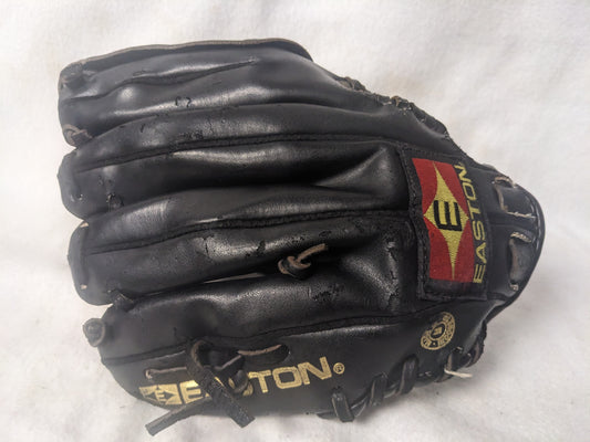 Easton Black Magic Youth Left Hand Catch (RHT) Baseball/Softball Mitt Size 10 In Color Black Condition Used