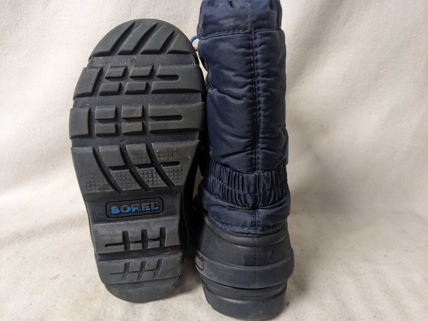 Sorel Youth Insulated Snow Boots Size 1 Color Black Condition Used