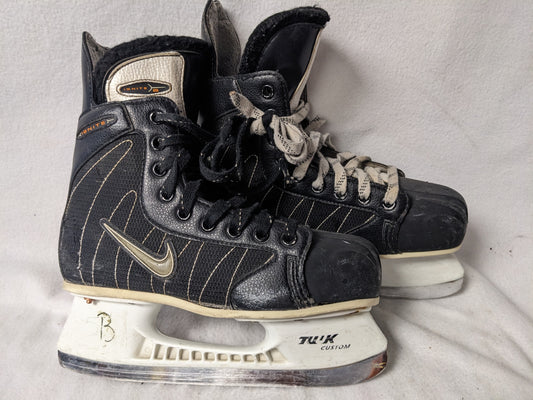 Nike Ignite Hockey Ice Skates Size 5 Color Black Condition Used