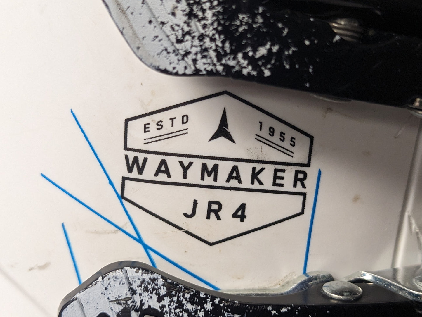 Atomic Waymaker Jr 4  Ski Boots Size 23.5 Color Black Condition Used