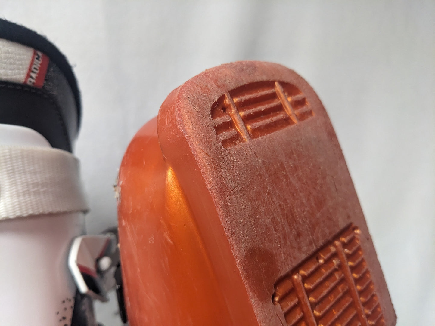 Rossignol World Cup SI 70 Ski Boots Size 25.5 Color Orange Condition Used