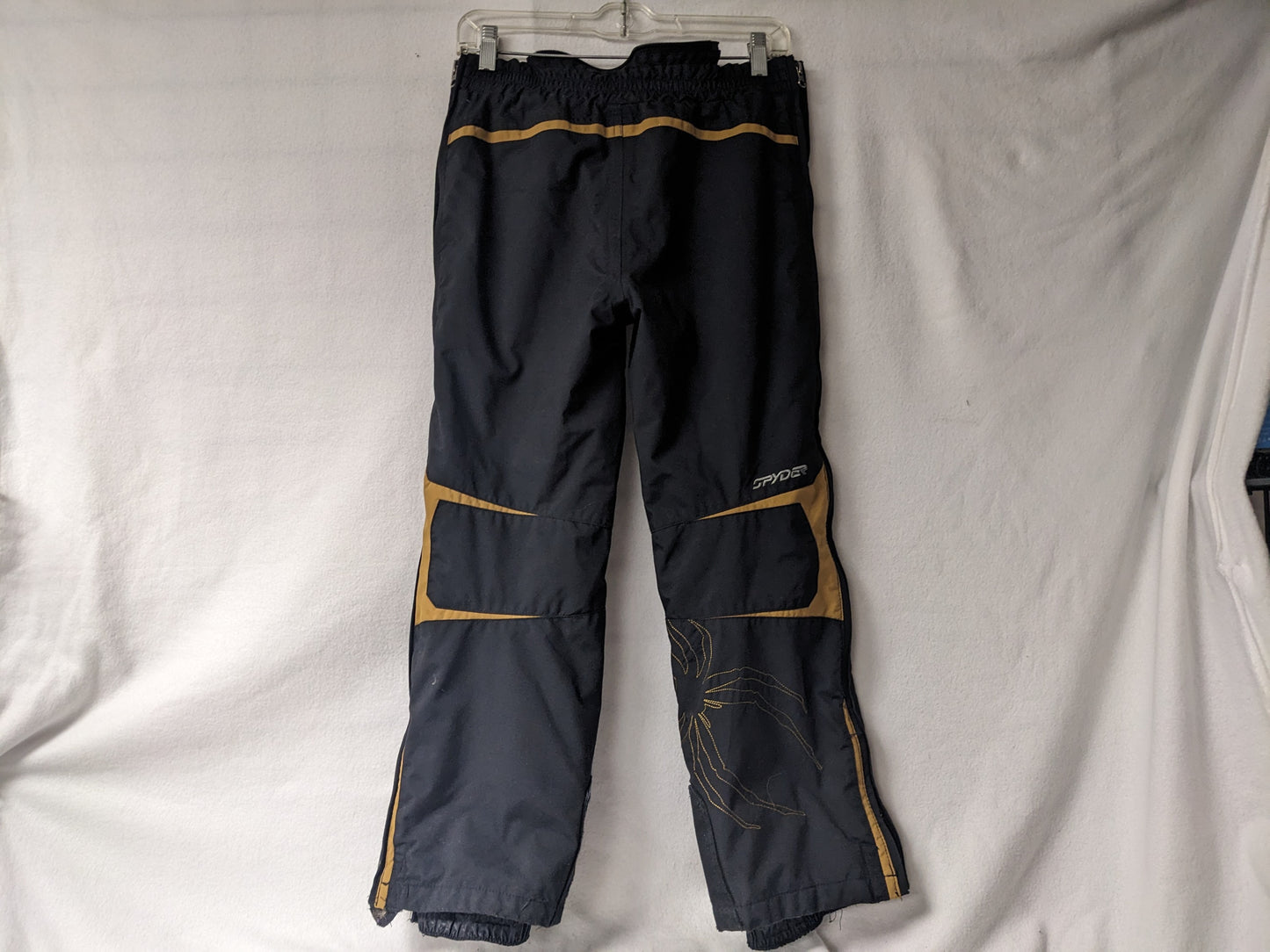 Spyder Insulated and Lined Youth Ski/Snowboard Pants Size Youth Large Color Black Condition Used