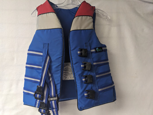 Accusport Paris Type III PFD Floatation Device Size Small Color Blue Condition Used