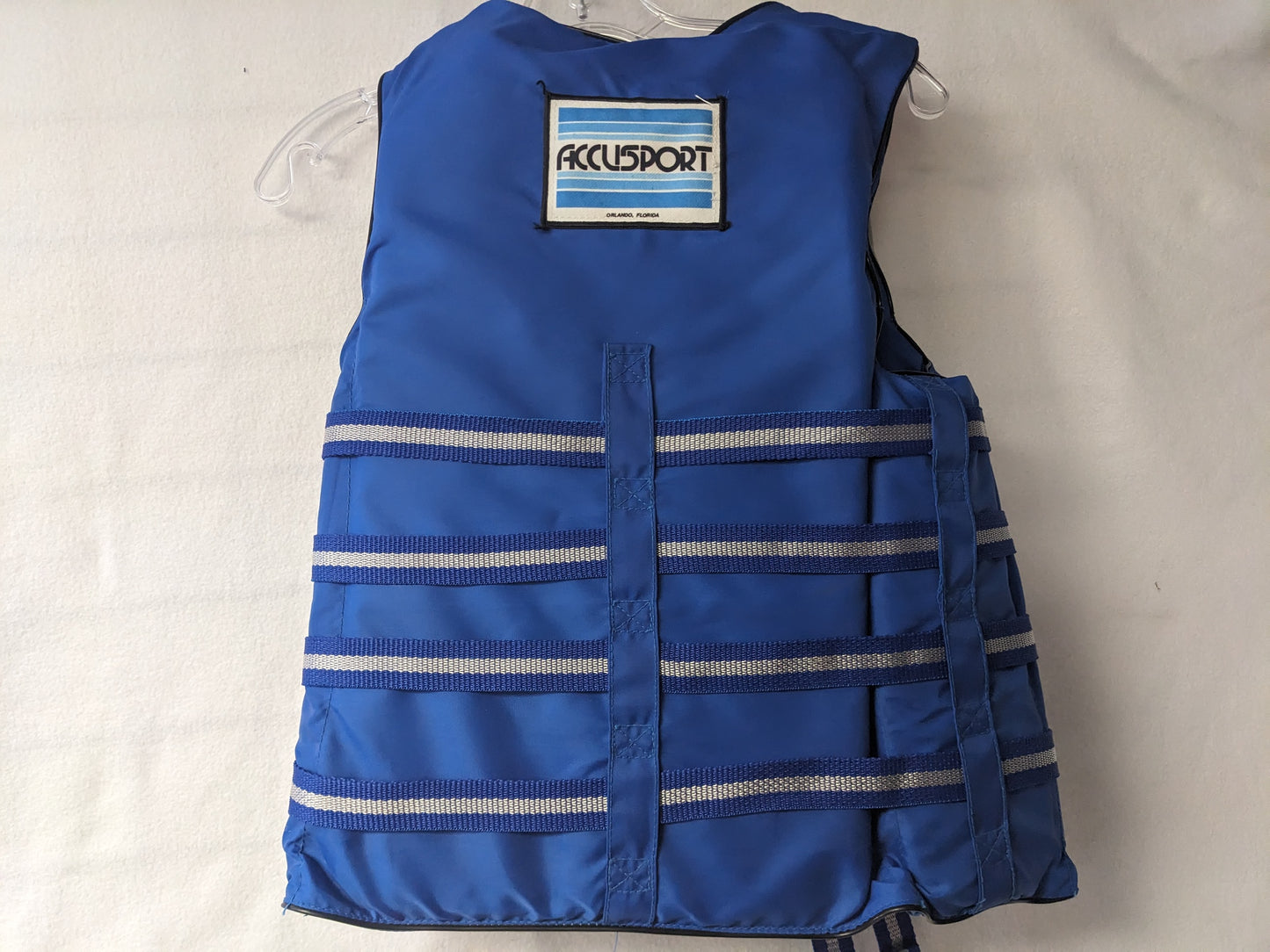 Accusport Paris Type III PFD Floatation Device Size Small Color Blue Condition Used
