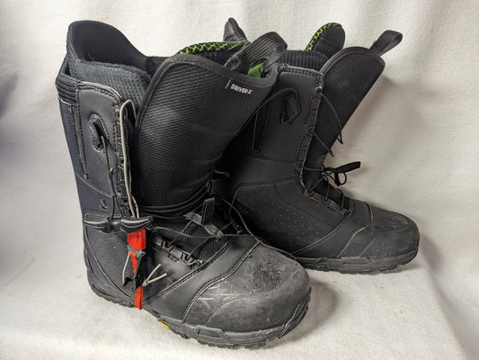 Burton Driver-X Snowboard Boots Size 11 Color Black Condition Used