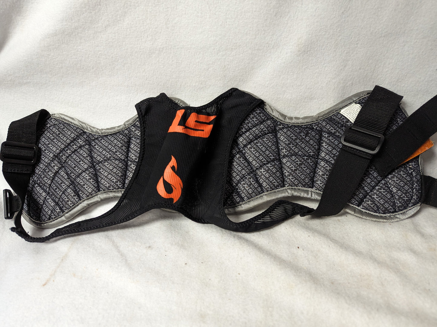 STX Youth Lacrosse Rib Pads Size Youth Color Black Condition Used