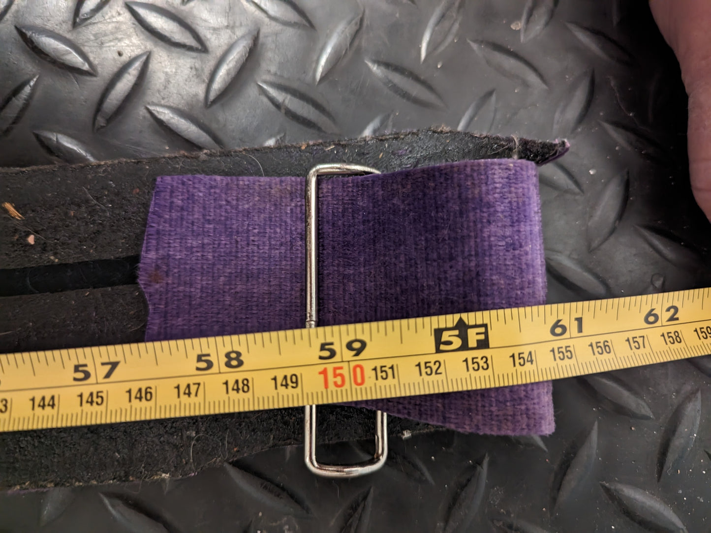 Ascension Enterprises XC Climbing Skins Size 155 Cm Color Purple Condition Used