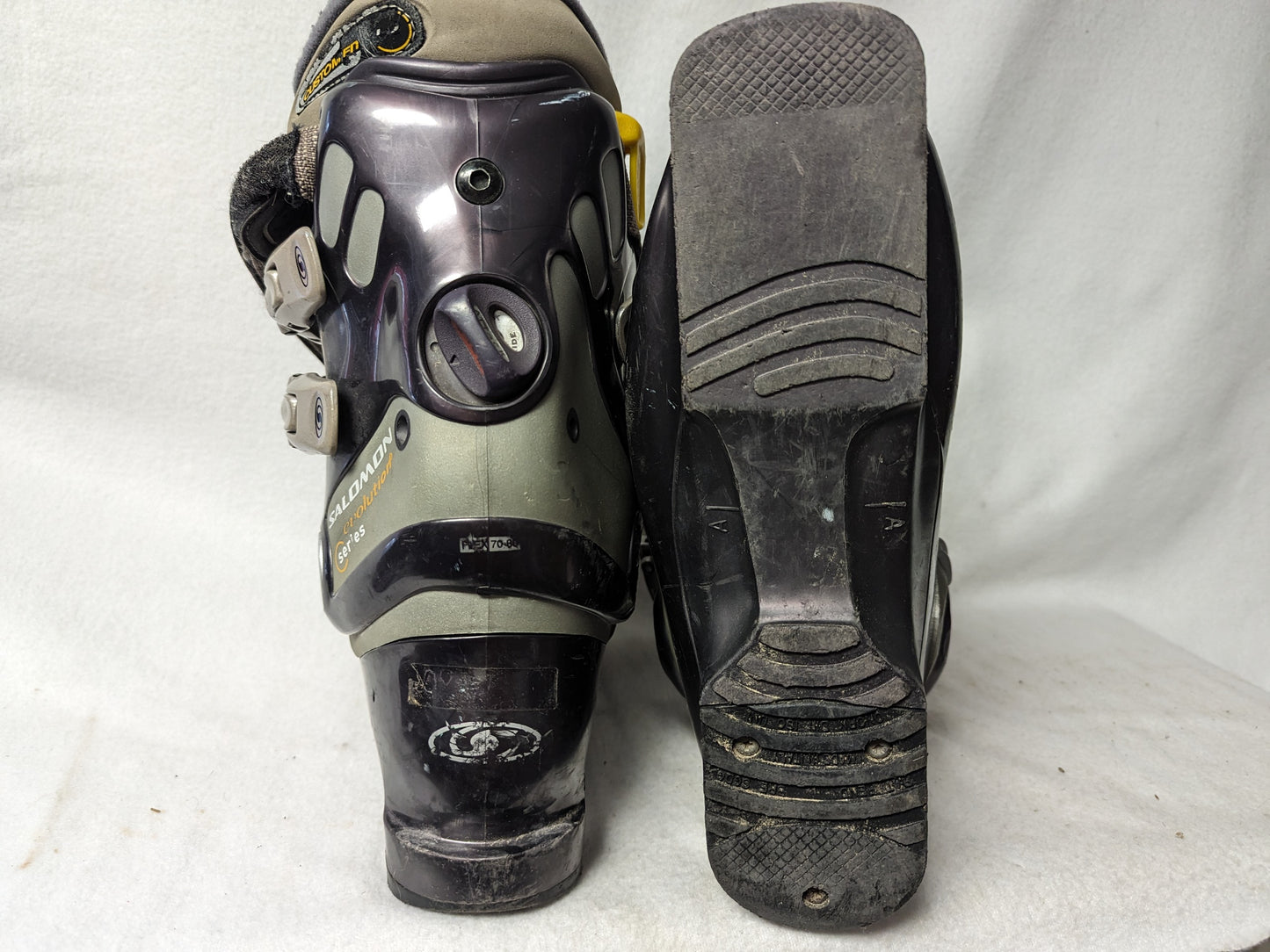 salomon evolution 8 skis Salomon Evolution Series Ski Boots Size 25.5 Color Black Condition Use – Replays Sports Exchange