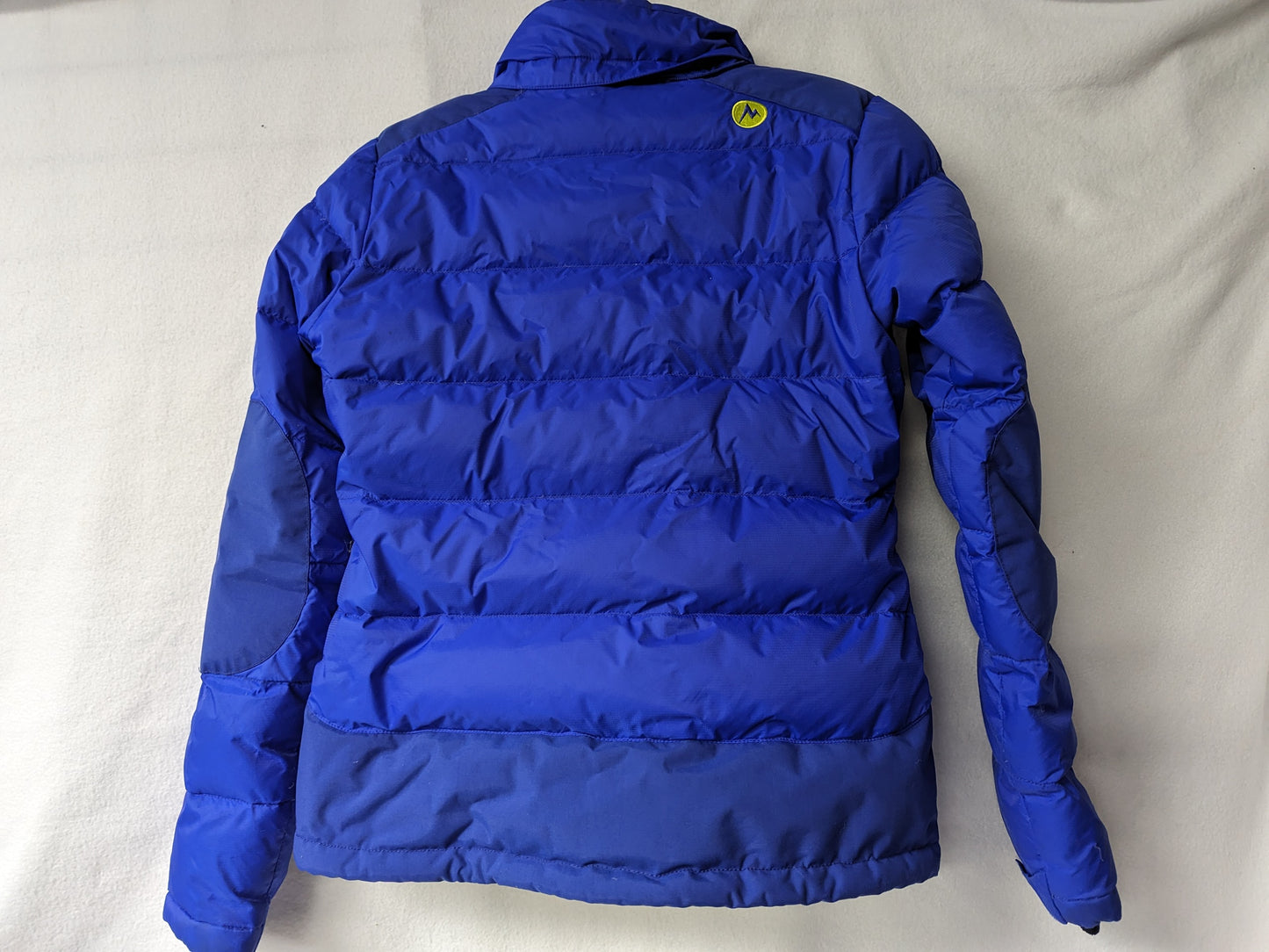 Marmot Winter Puffer Jacket Coat Size Extra Small Color Blue Condition Used