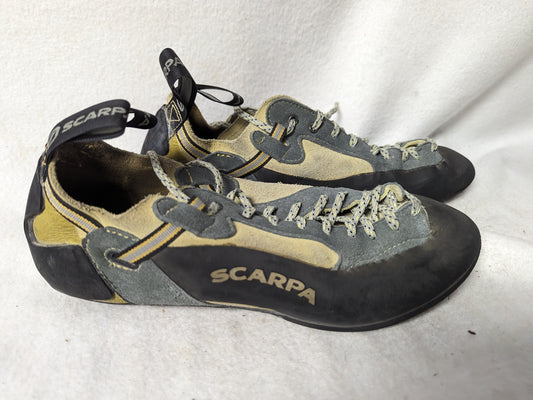 Scarpa Climbing Shoes Size 8.5 Color Black Condition Used