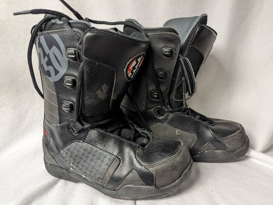 Fifty-One Fifty Lace-Up Snowboard Boots Size 7 Color Black Condition Used