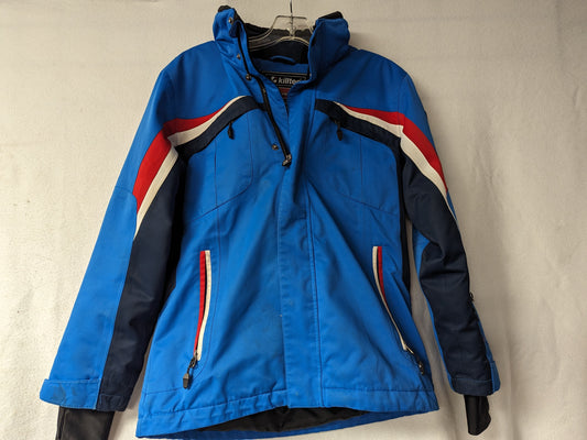 Kiltec Hooded Ski/Snowboard Jacket Coat Size Youth Medium Color Blue Condition Used
