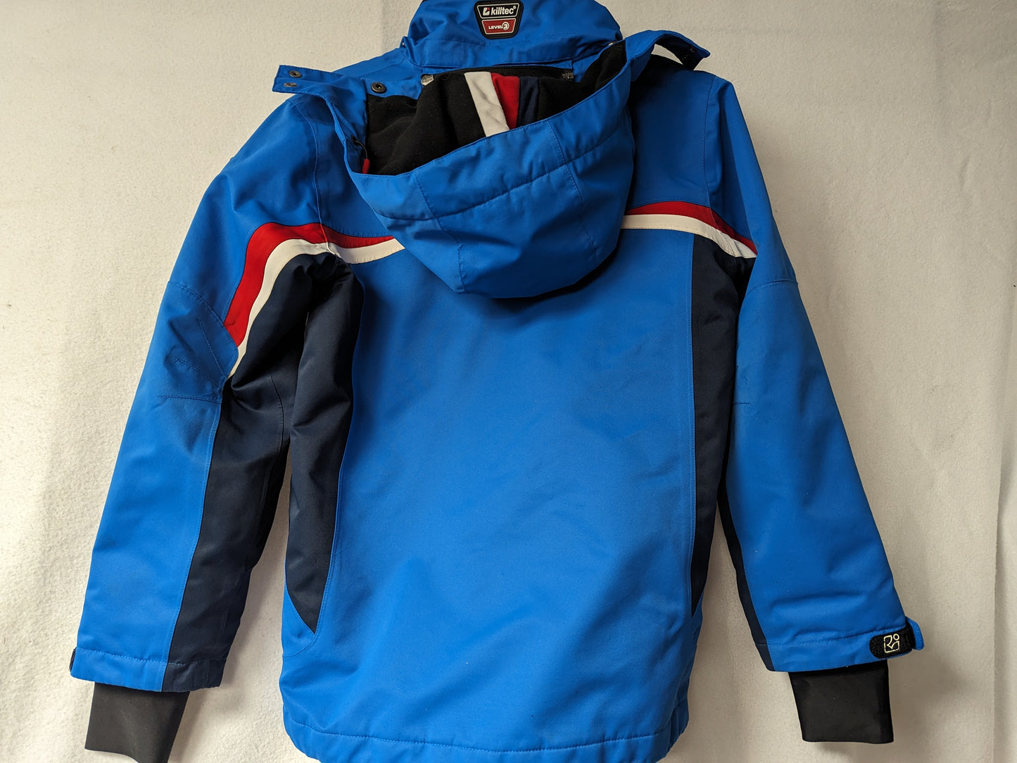 Kiltec Hooded Ski/Snowboard Jacket Coat Size Youth Medium Color Blue Condition Used