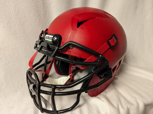 Schutt Vengeance A11 Youth NOCSAE Football Helmet Size Youth Large Color Red Condition Used