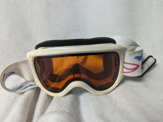 Smith Youth Ski/Snowboard Goggles Size Youth Color White Condition Used
