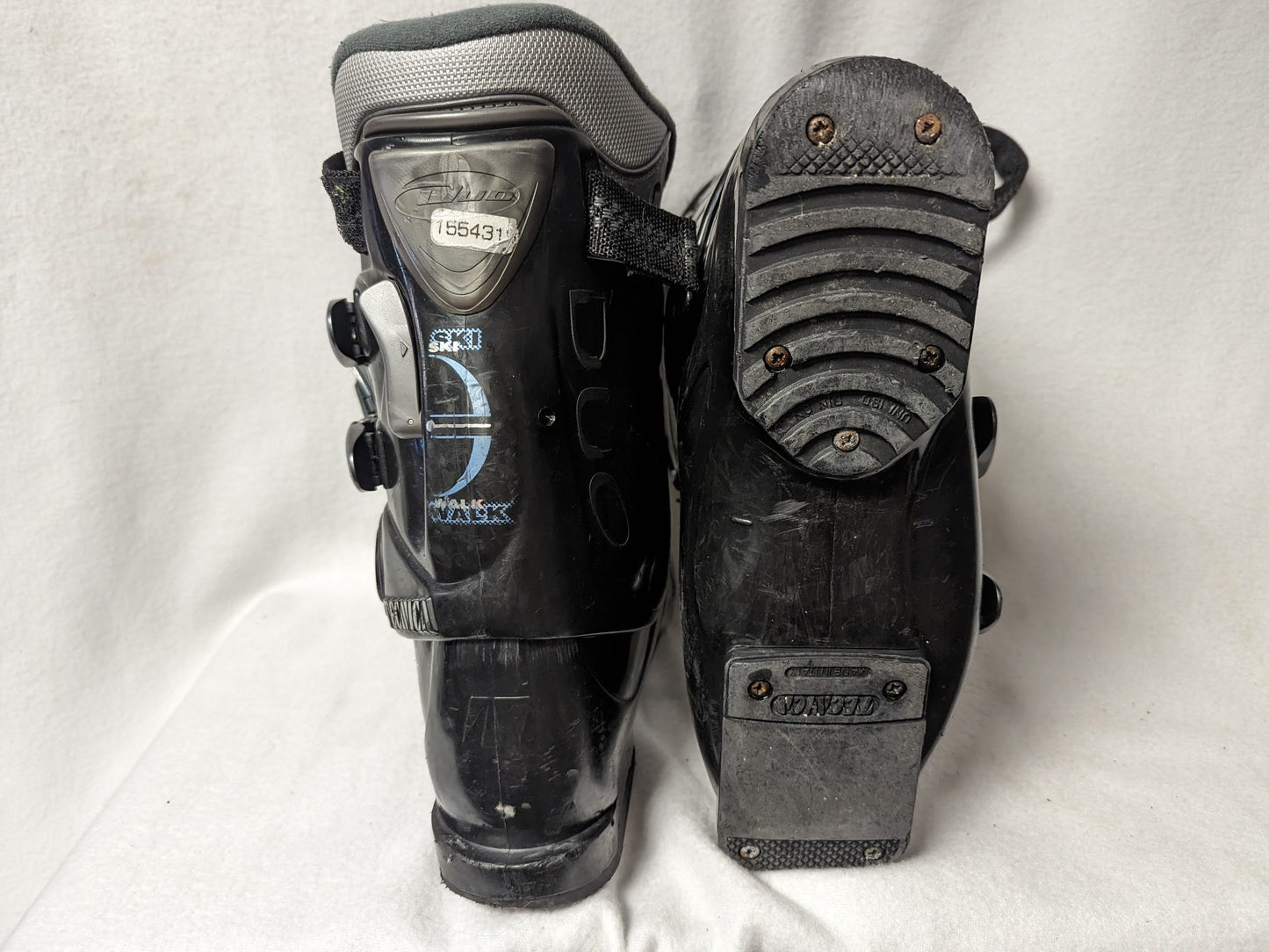 Tecnica Dou 7.5 Ski Boots Size 23.5 Color Black Condition Used