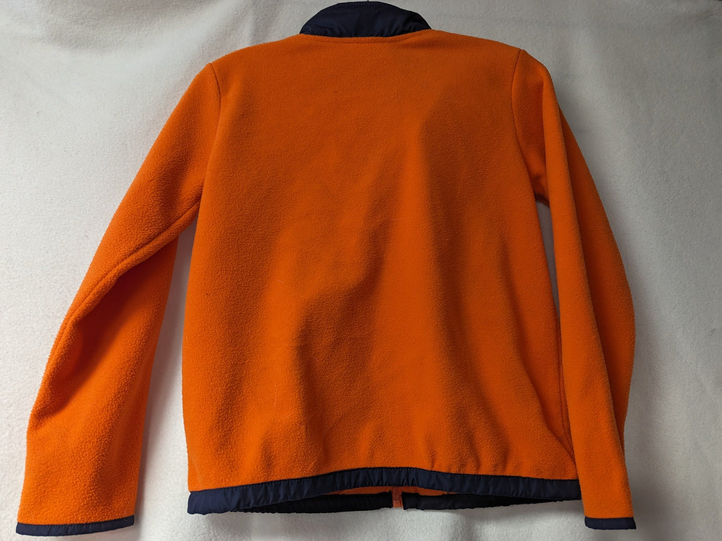 Denver Broncos NFL Fleece Jacket Coat Size Youth Color Orange Condition Used